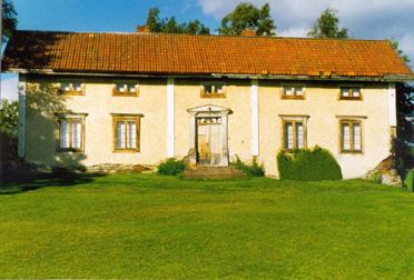 Old estate house of Mats and Gertrud, located next to their more modern home